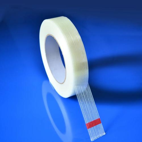 Single-sided fiber tape for bundling new energy batteries