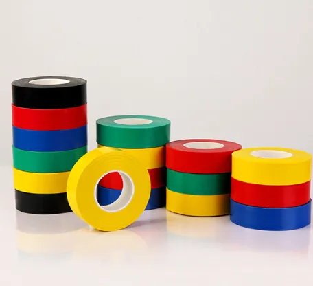 เทปไฟฟ้าอุณหภูมิสูงฉนวน PVC ทนไฟบางเฉียบป้องกันริ้วรอยแห่งวัย
