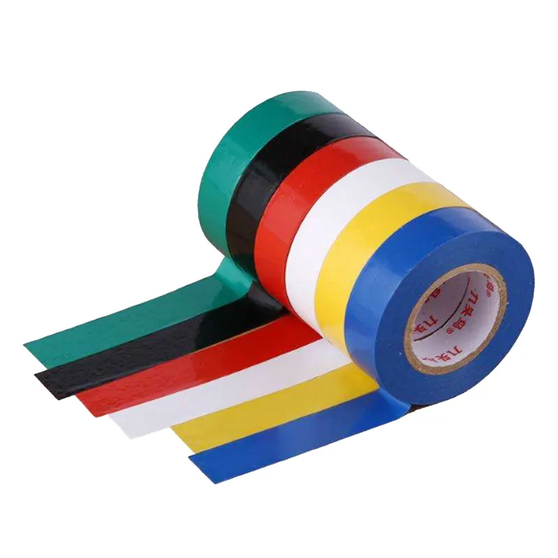 เทปไฟฟ้าปลอดสารตะกั่วฟิล์ม PVC เป็นมิตรกับสิ่งแวดล้อมสำหรับใช้ในครัวเรือน